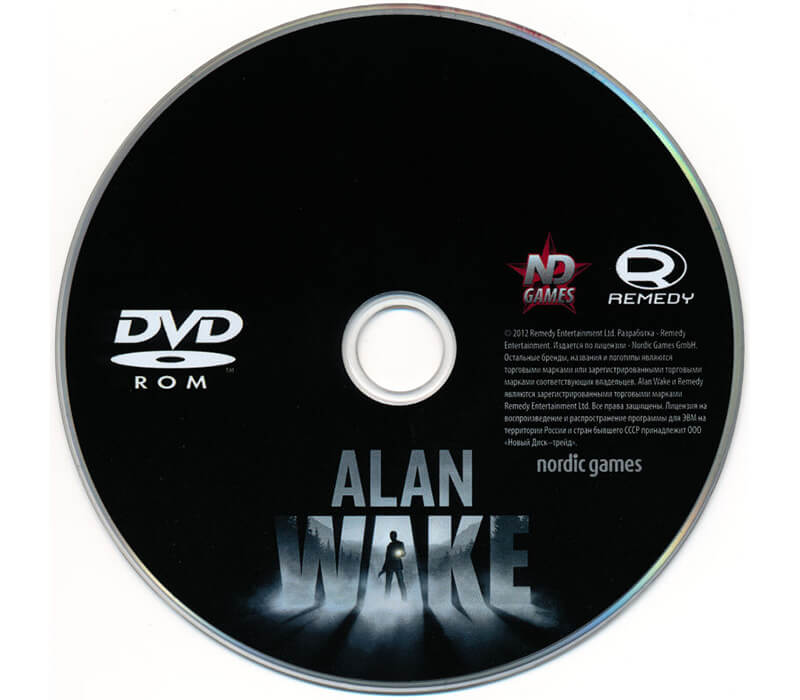 Лицензионный диск Alan Wake для Windows